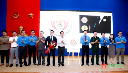 Công bố chính thức biểu trưng Đại hội XIII Công đoàn Việt Nam